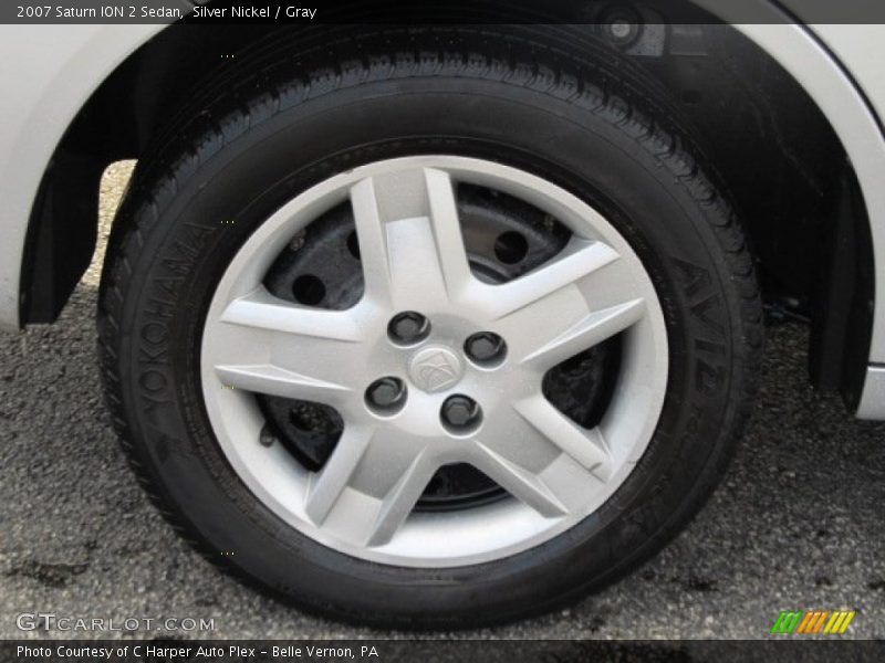 Silver Nickel / Gray 2007 Saturn ION 2 Sedan