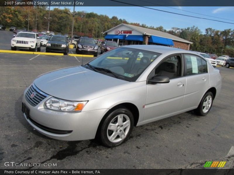 Silver Nickel / Gray 2007 Saturn ION 2 Sedan