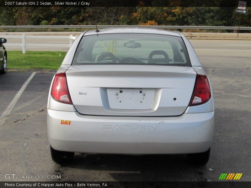 Silver Nickel / Gray 2007 Saturn ION 2 Sedan