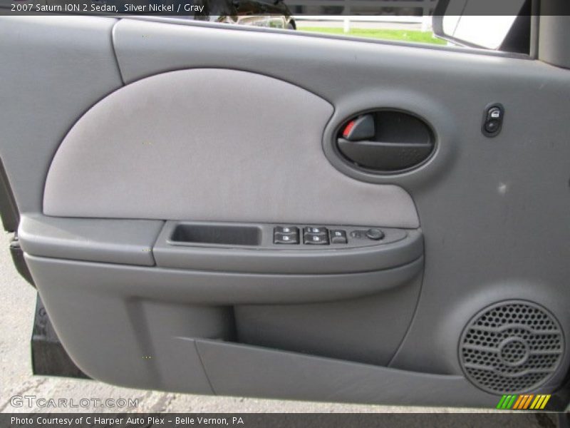 Silver Nickel / Gray 2007 Saturn ION 2 Sedan