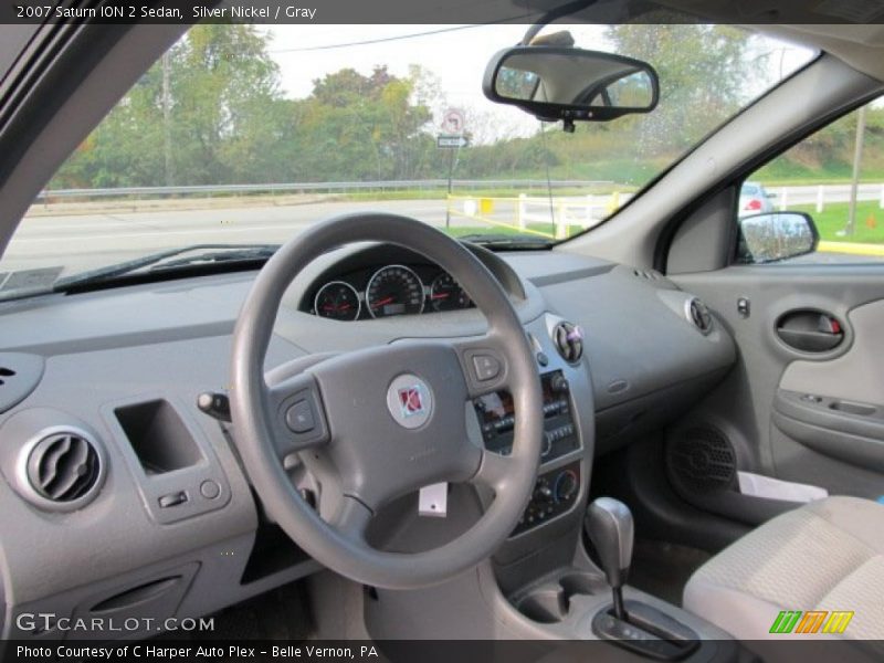Silver Nickel / Gray 2007 Saturn ION 2 Sedan
