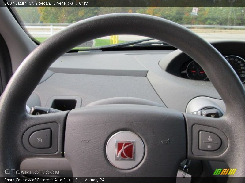 Silver Nickel / Gray 2007 Saturn ION 2 Sedan