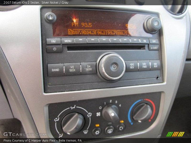Silver Nickel / Gray 2007 Saturn ION 2 Sedan