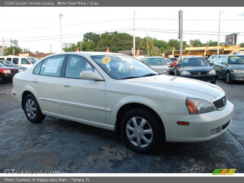 White Pearl Mica / Gray 2006 Suzuki Verona Luxury