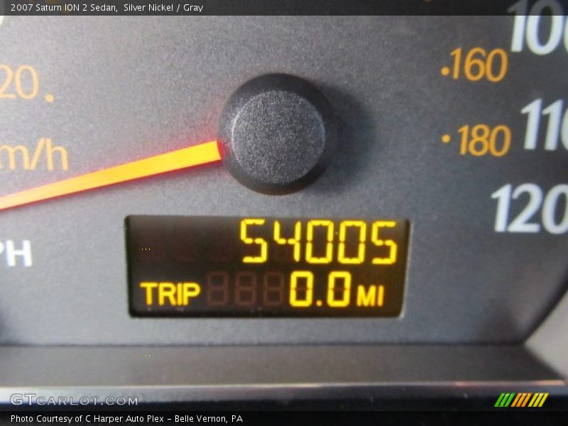 Silver Nickel / Gray 2007 Saturn ION 2 Sedan