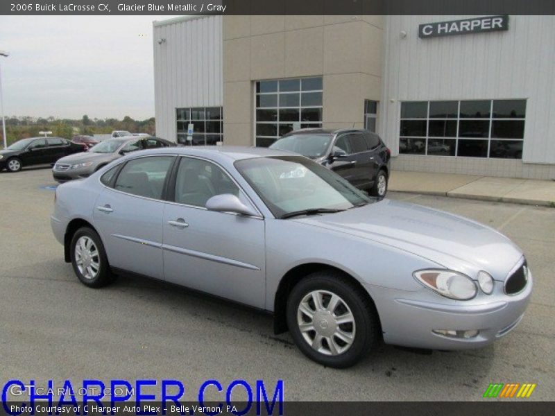 Glacier Blue Metallic / Gray 2006 Buick LaCrosse CX