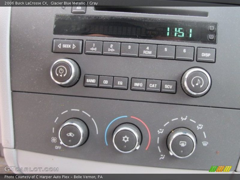 Glacier Blue Metallic / Gray 2006 Buick LaCrosse CX