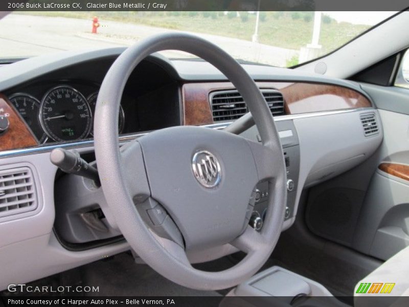 Glacier Blue Metallic / Gray 2006 Buick LaCrosse CX