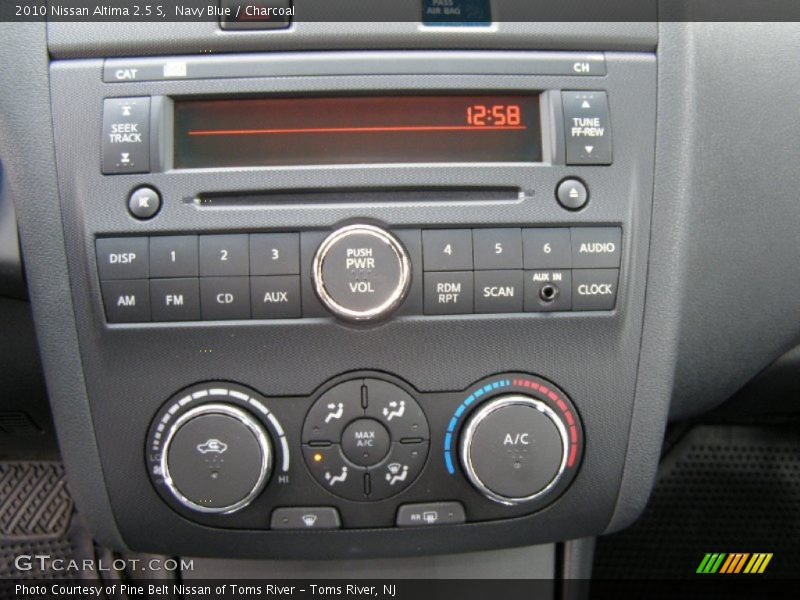 Navy Blue / Charcoal 2010 Nissan Altima 2.5 S