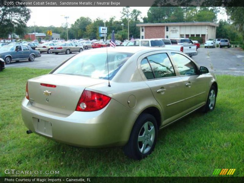 Sandstone Metallic / Neutral Beige 2005 Chevrolet Cobalt Sedan