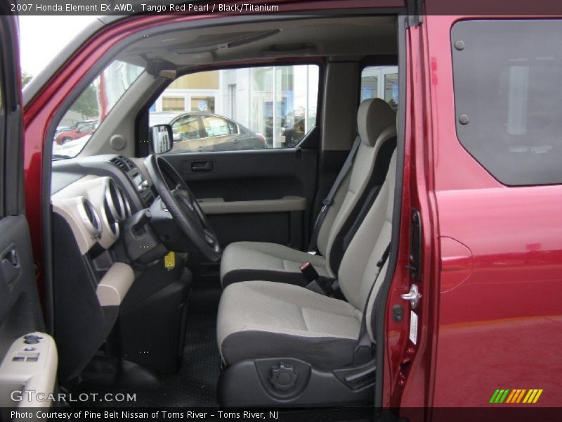 Tango Red Pearl / Black/Titanium 2007 Honda Element EX AWD