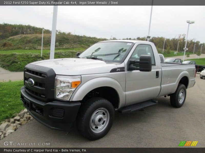  2012 F250 Super Duty XL Regular Cab 4x4 Ingot Silver Metallic
