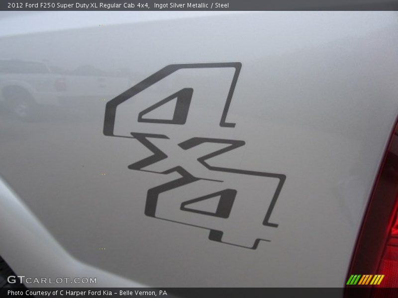 Ingot Silver Metallic / Steel 2012 Ford F250 Super Duty XL Regular Cab 4x4