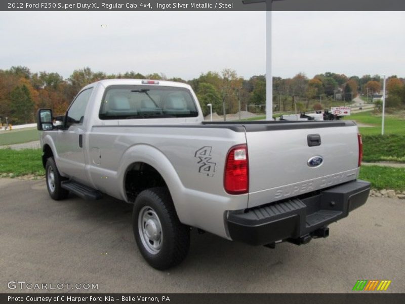 Ingot Silver Metallic / Steel 2012 Ford F250 Super Duty XL Regular Cab 4x4