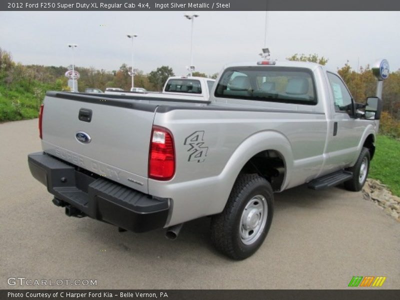 Ingot Silver Metallic / Steel 2012 Ford F250 Super Duty XL Regular Cab 4x4