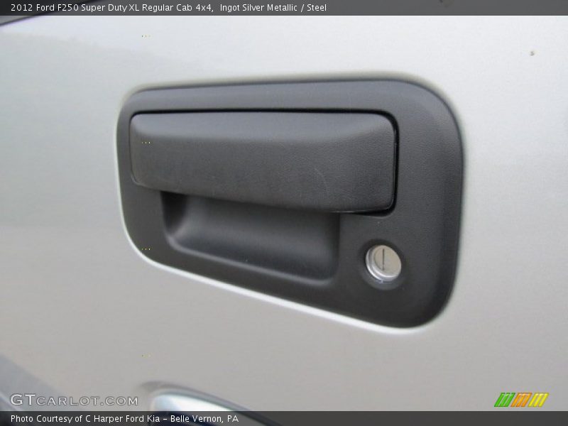 Ingot Silver Metallic / Steel 2012 Ford F250 Super Duty XL Regular Cab 4x4