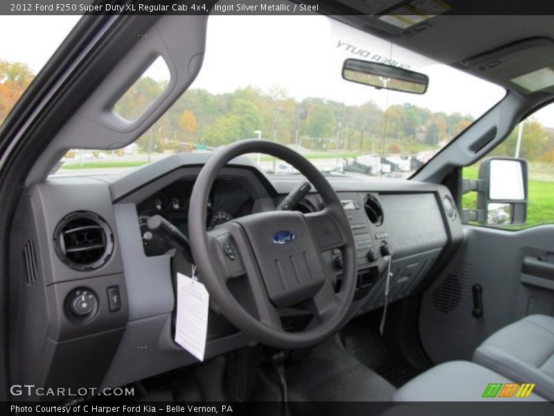  2012 F250 Super Duty XL Regular Cab 4x4 Steel Interior