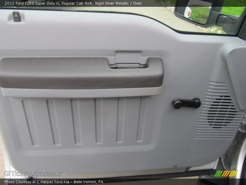 Ingot Silver Metallic / Steel 2012 Ford F250 Super Duty XL Regular Cab 4x4