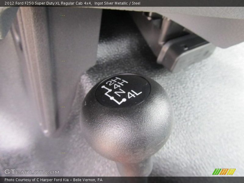 Ingot Silver Metallic / Steel 2012 Ford F250 Super Duty XL Regular Cab 4x4
