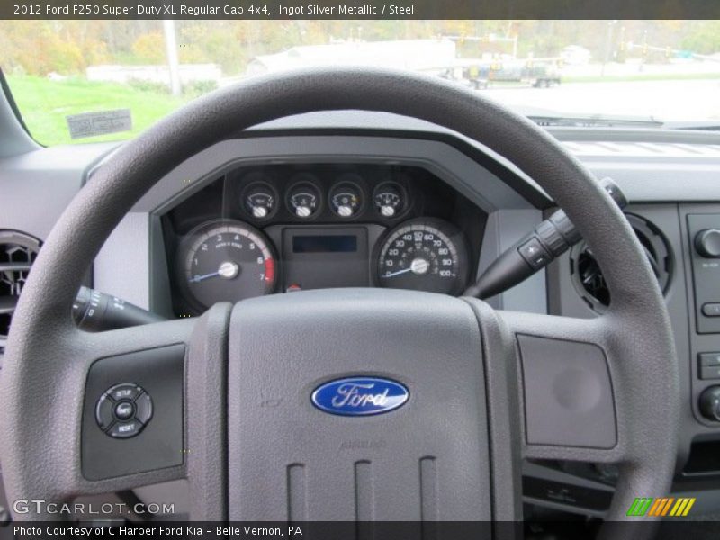  2012 F250 Super Duty XL Regular Cab 4x4 Steering Wheel