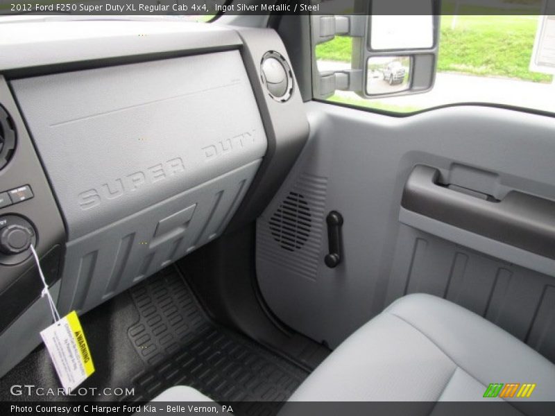 Ingot Silver Metallic / Steel 2012 Ford F250 Super Duty XL Regular Cab 4x4