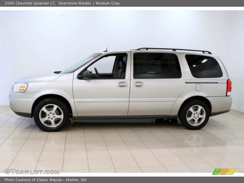 Silverstone Metallic / Medium Gray 2006 Chevrolet Uplander LT