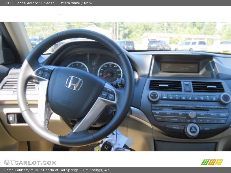 Taffeta White / Ivory 2012 Honda Accord SE Sedan