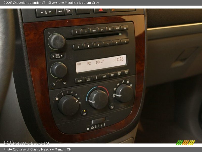 Silverstone Metallic / Medium Gray 2006 Chevrolet Uplander LT