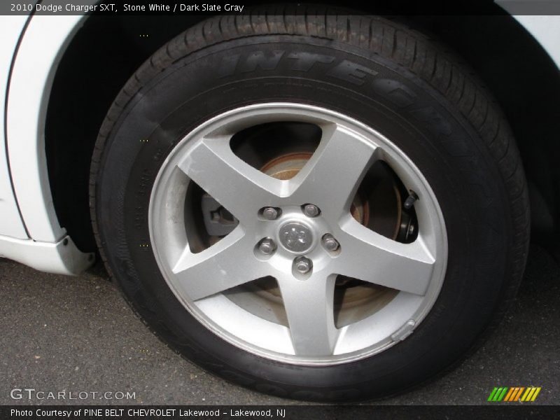 Stone White / Dark Slate Gray 2010 Dodge Charger SXT