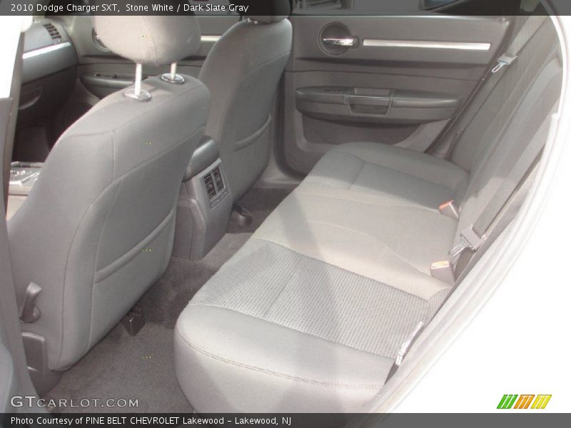 Stone White / Dark Slate Gray 2010 Dodge Charger SXT