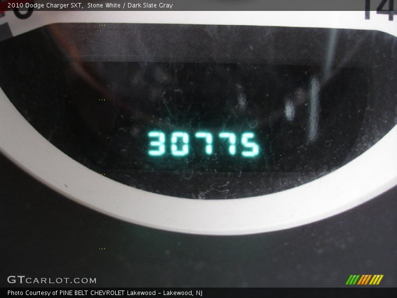 Stone White / Dark Slate Gray 2010 Dodge Charger SXT