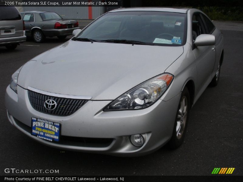 Lunar Mist Metallic / Dark Stone 2006 Toyota Solara SLE Coupe