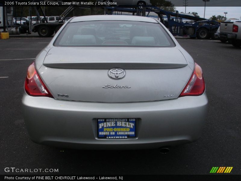 Lunar Mist Metallic / Dark Stone 2006 Toyota Solara SLE Coupe