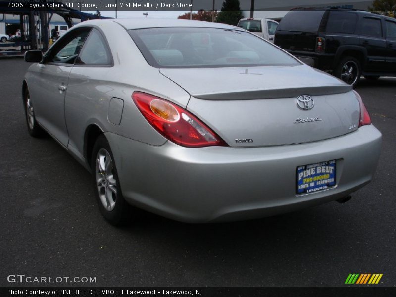 Lunar Mist Metallic / Dark Stone 2006 Toyota Solara SLE Coupe