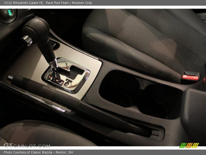 Rave Red Pearl / Medium Gray 2010 Mitsubishi Galant FE
