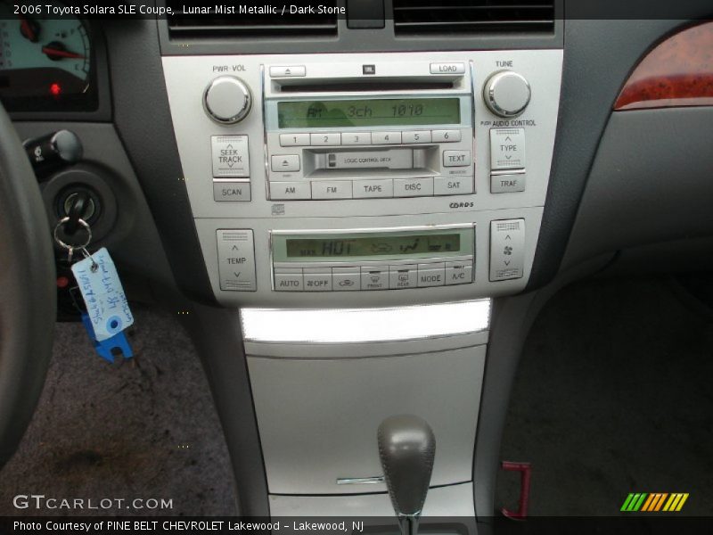 Controls of 2006 Solara SLE Coupe