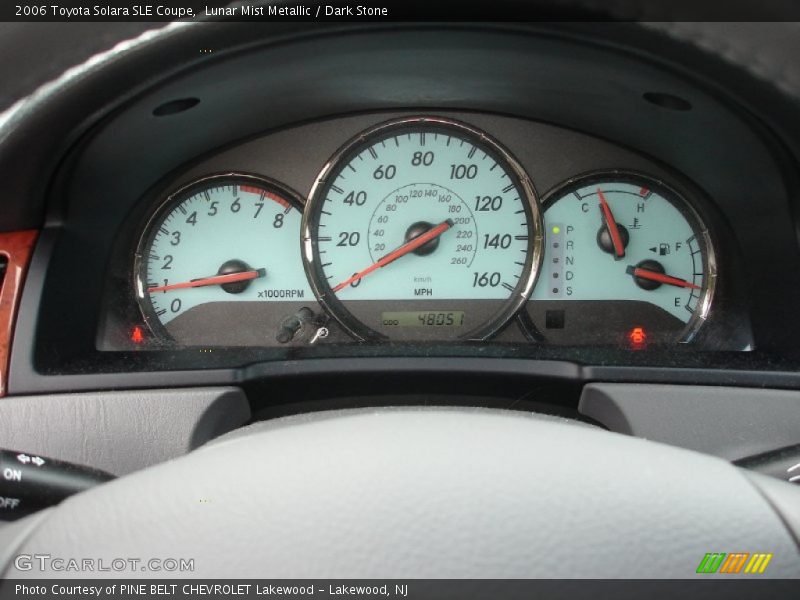  2006 Solara SLE Coupe SLE Coupe Gauges
