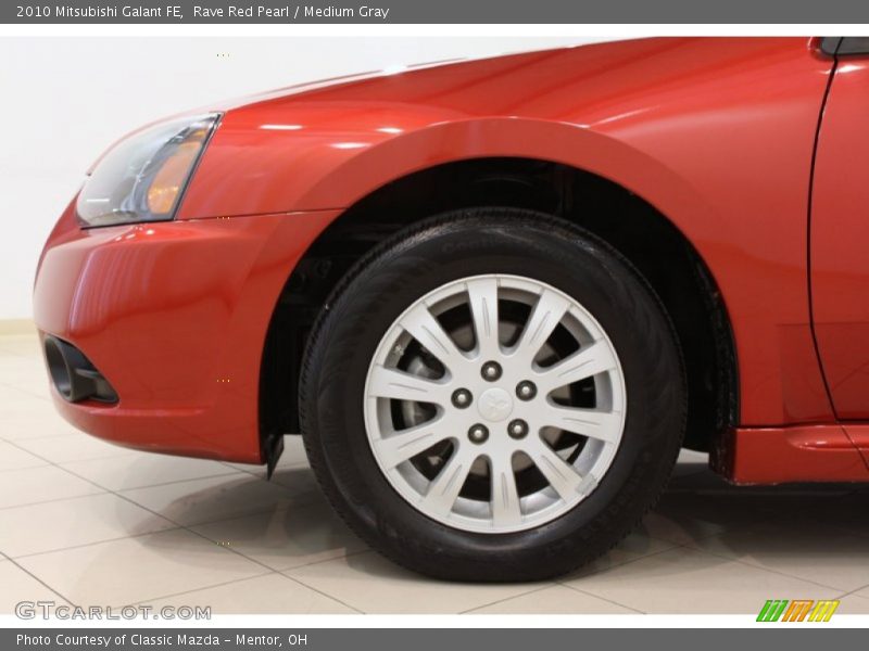 Rave Red Pearl / Medium Gray 2010 Mitsubishi Galant FE