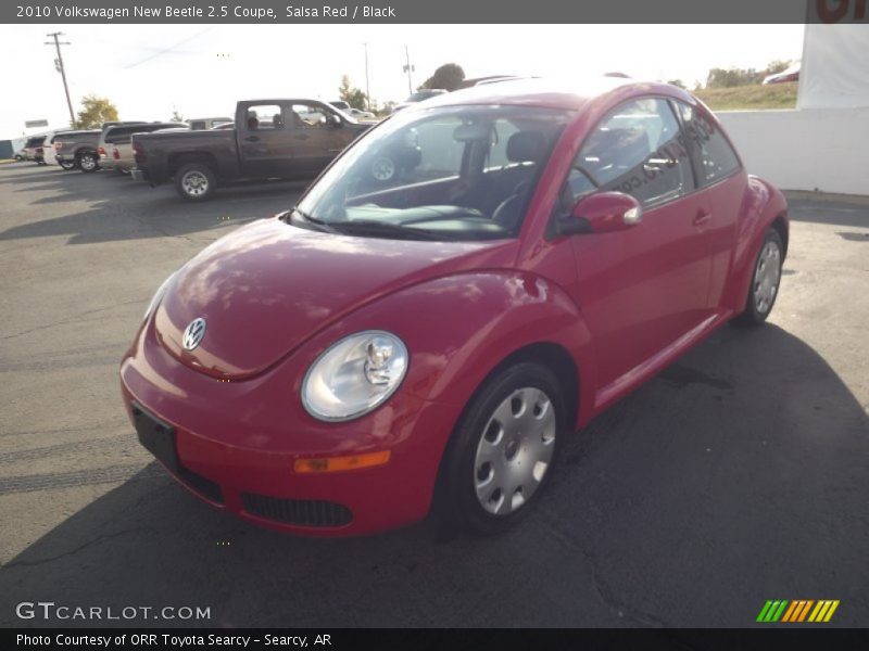 Salsa Red / Black 2010 Volkswagen New Beetle 2.5 Coupe