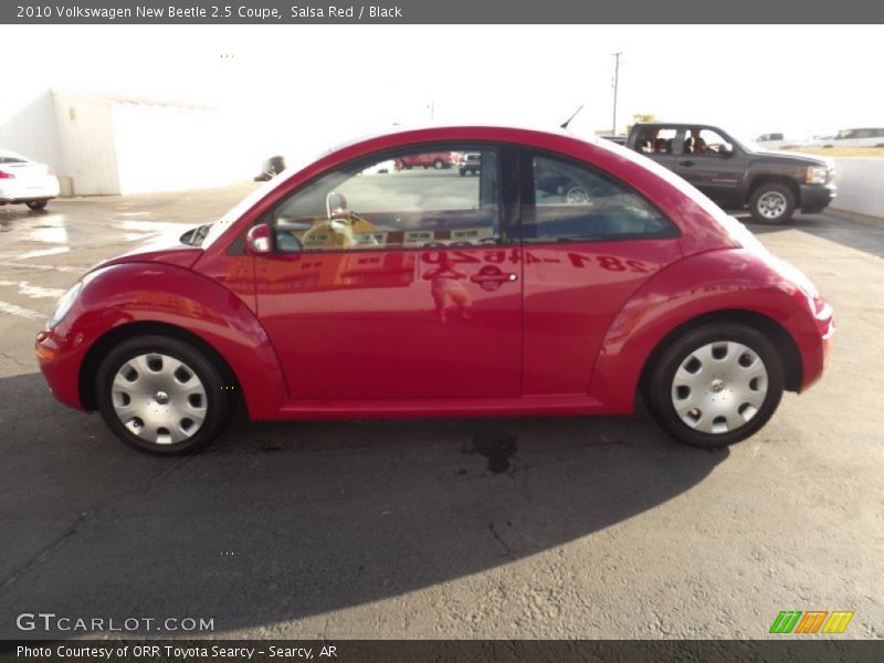 Salsa Red / Black 2010 Volkswagen New Beetle 2.5 Coupe