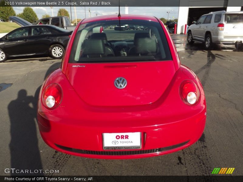 Salsa Red / Black 2010 Volkswagen New Beetle 2.5 Coupe