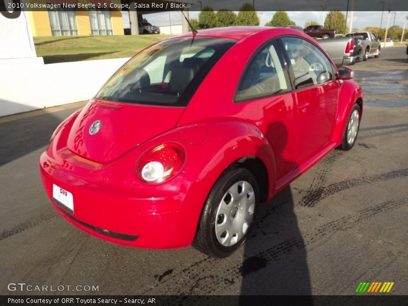 Salsa Red / Black 2010 Volkswagen New Beetle 2.5 Coupe