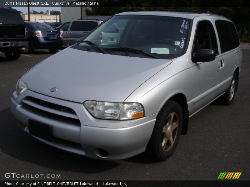 Quicksilver Metallic / Slate 2001 Nissan Quest GXE