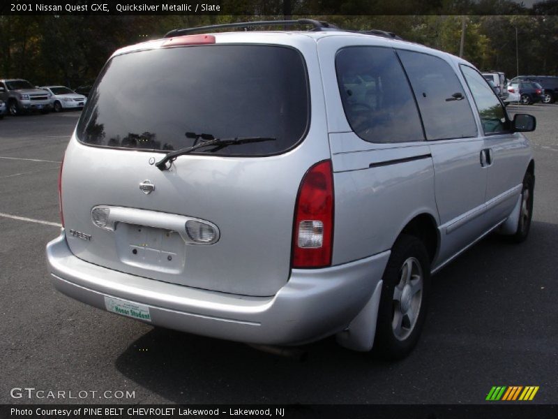 Quicksilver Metallic / Slate 2001 Nissan Quest GXE