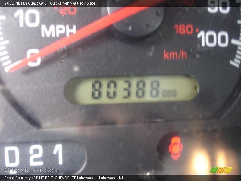 Quicksilver Metallic / Slate 2001 Nissan Quest GXE