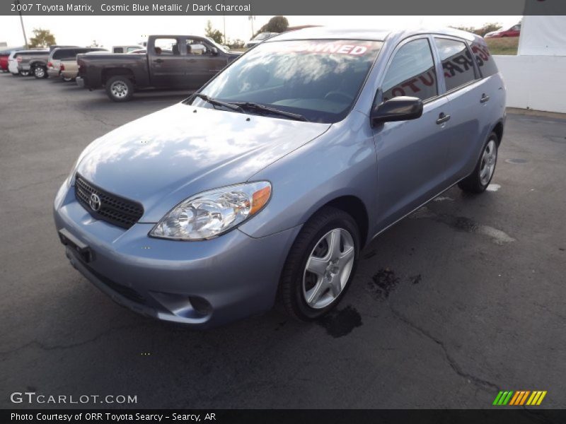 Cosmic Blue Metallic / Dark Charcoal 2007 Toyota Matrix