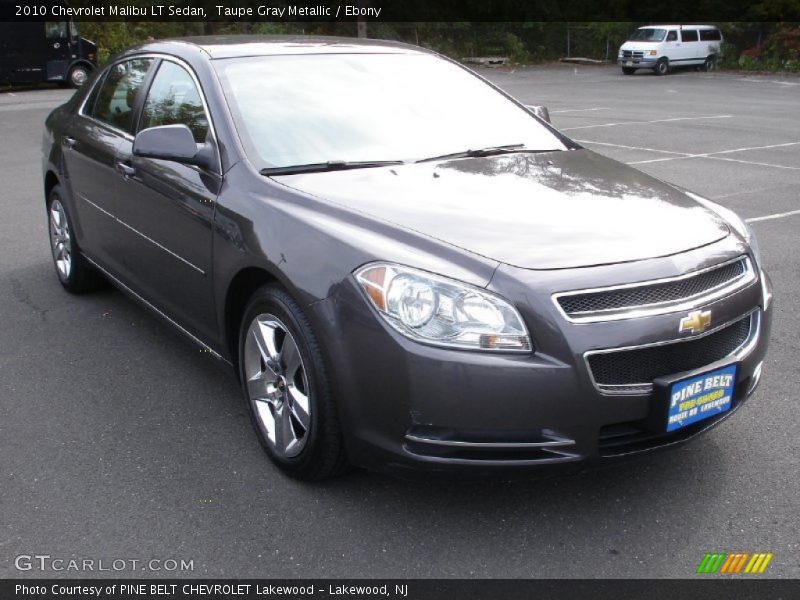 Taupe Gray Metallic / Ebony 2010 Chevrolet Malibu LT Sedan
