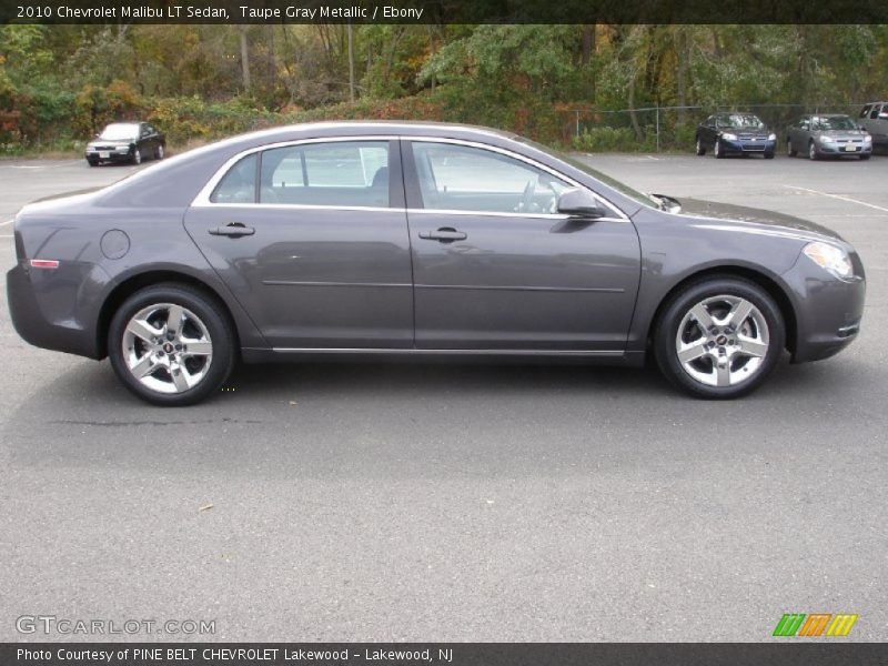 Taupe Gray Metallic / Ebony 2010 Chevrolet Malibu LT Sedan