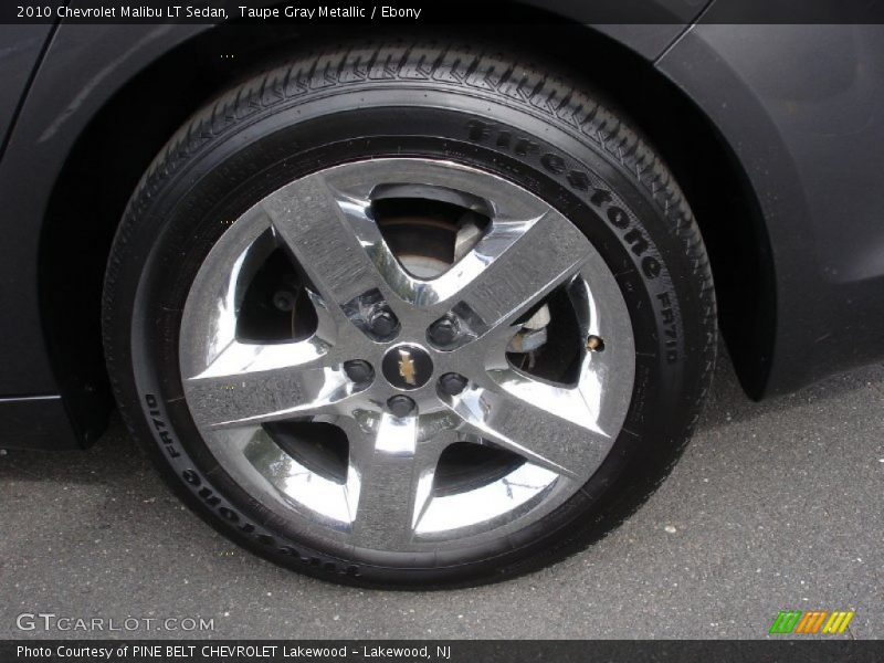 Taupe Gray Metallic / Ebony 2010 Chevrolet Malibu LT Sedan