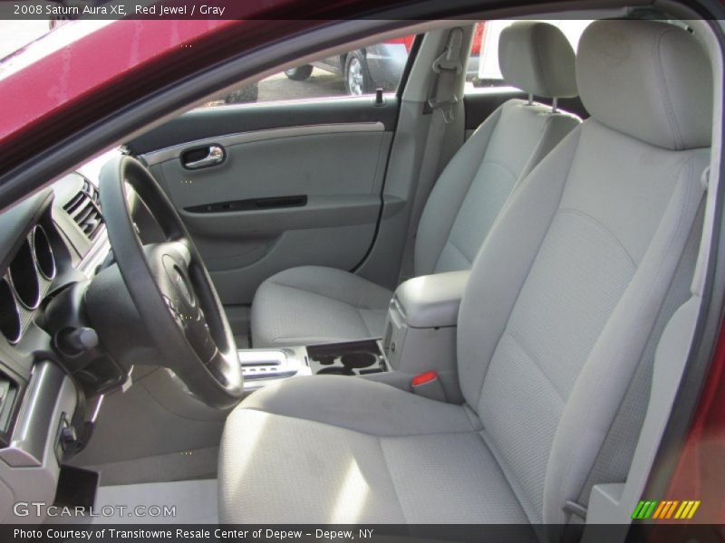 Red Jewel / Gray 2008 Saturn Aura XE